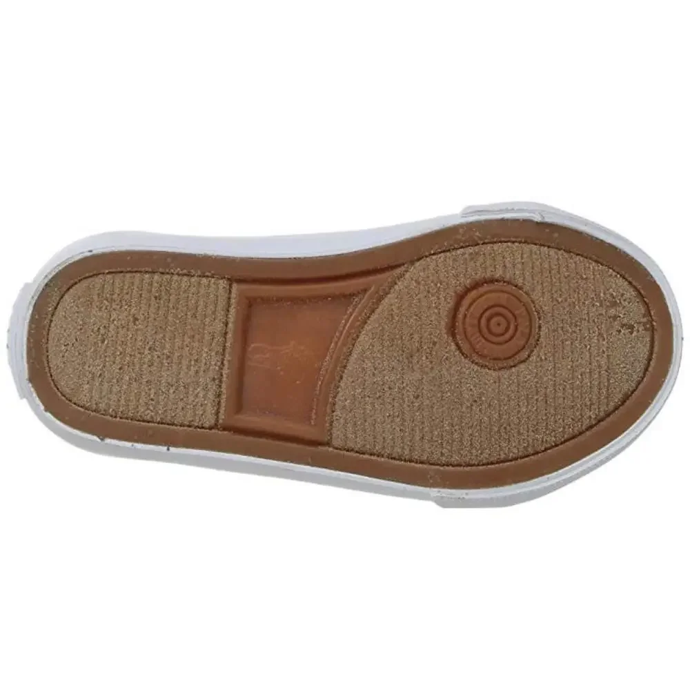 Polo Ralph Lauren Easten EZ Toddler 8 White Faux Leather Lifestyle Shoes TZP312